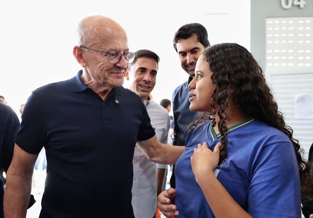 “É o padrão de escola que todo estudante mato-grossense merece”, diz Pivetta sobre escola