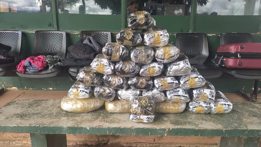 Gefron apreende mais de 16 kg de skunk e causa prejuízo de quase R$ 50 mil as facções