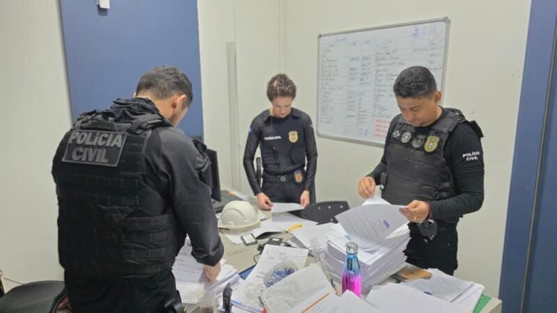 Empresário e engenheiros são alvos da Polícia Civil por fraudes na construção de escolas