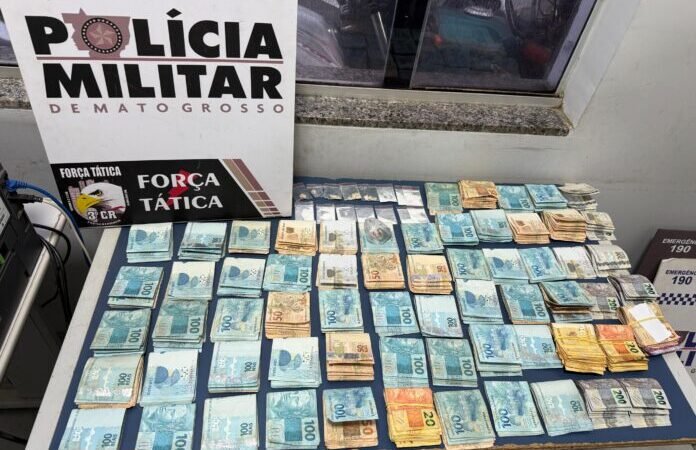 Acusada de ser “contadora do tráfico” é presa com mais de R$ 60 mil em Sinop