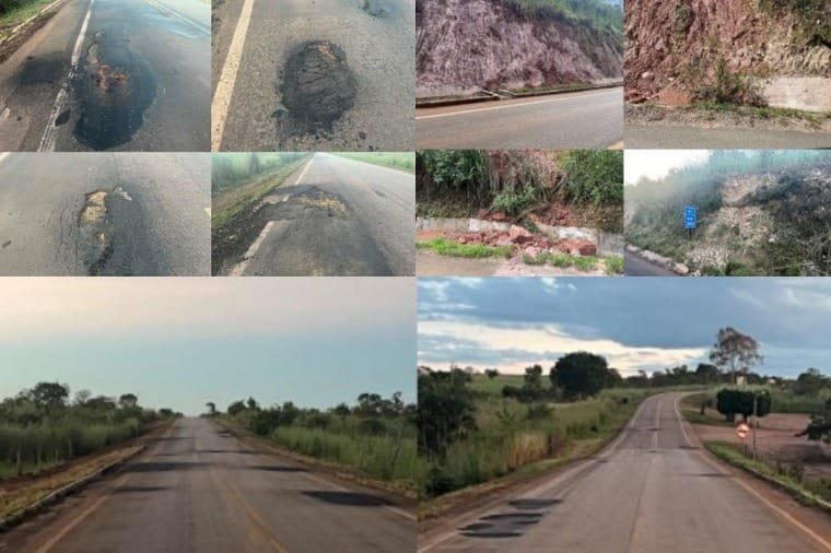 MP notifica concessionária para tapar buracos em rodovia pedagiada em Mato Grosso