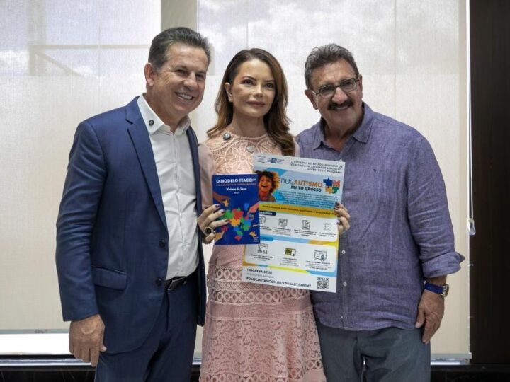 Governador e 1ª-dama lançam capacitação sobre autismo e TDAH para 3 mil profissionais