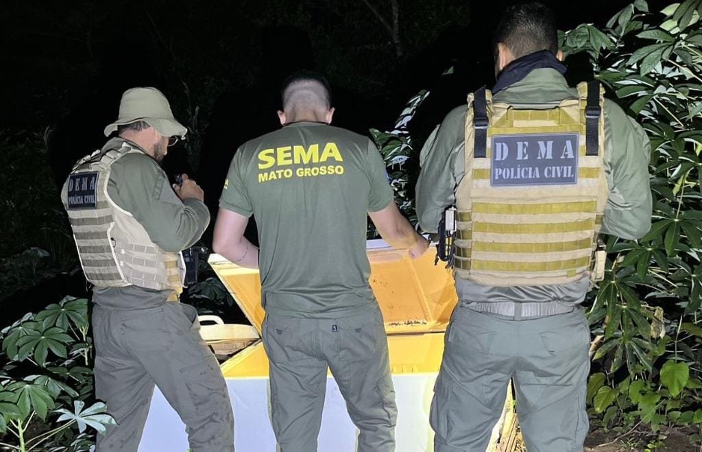 PC intensifica combate à pesca predatória com nova operação em Barão de Melgaço e Cuiabá
