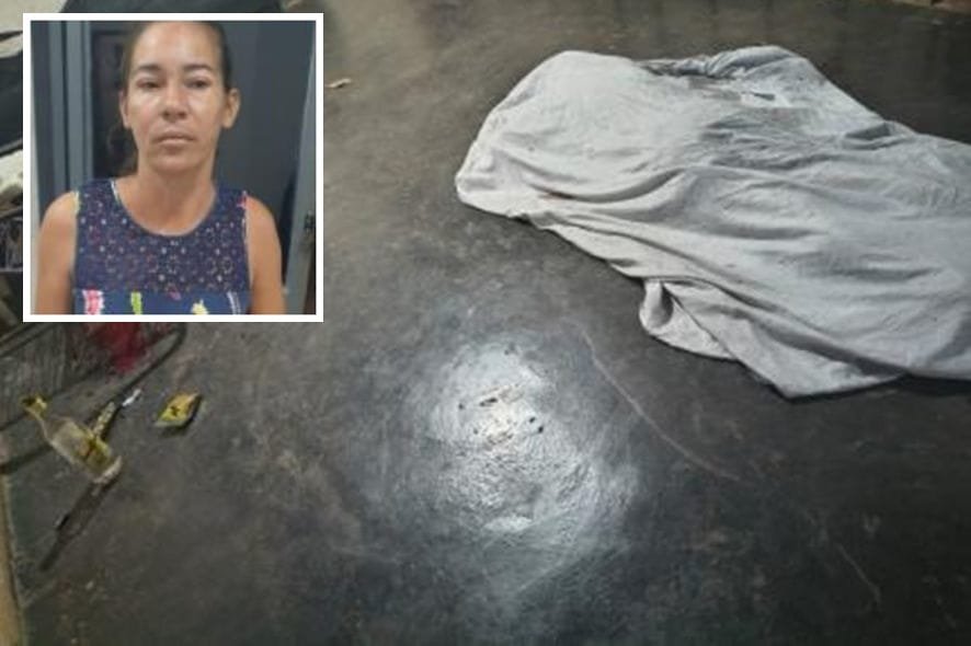 Mulher é morta a facadas em MT e marido suspeito é sequestrado pelos filhos dela