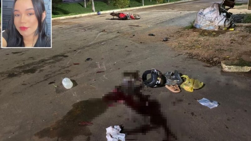 Jovem de 22 anos em motocicleta morre atropelada por carreta bitrem