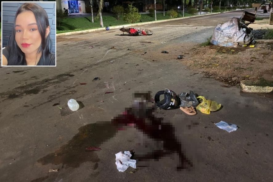 Jovem de 22 anos em motocicleta morre atropelada por carreta bitrem