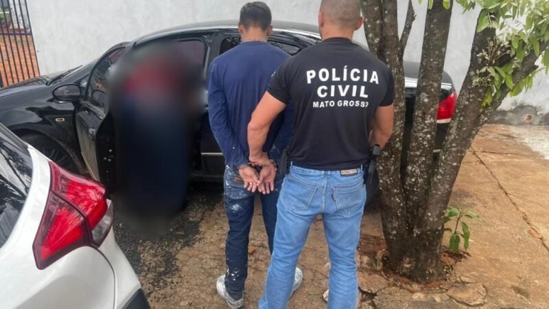 Traficante foragido da Justiça de Mato Grosso do Sul é preso em cidade de Mato Grosso