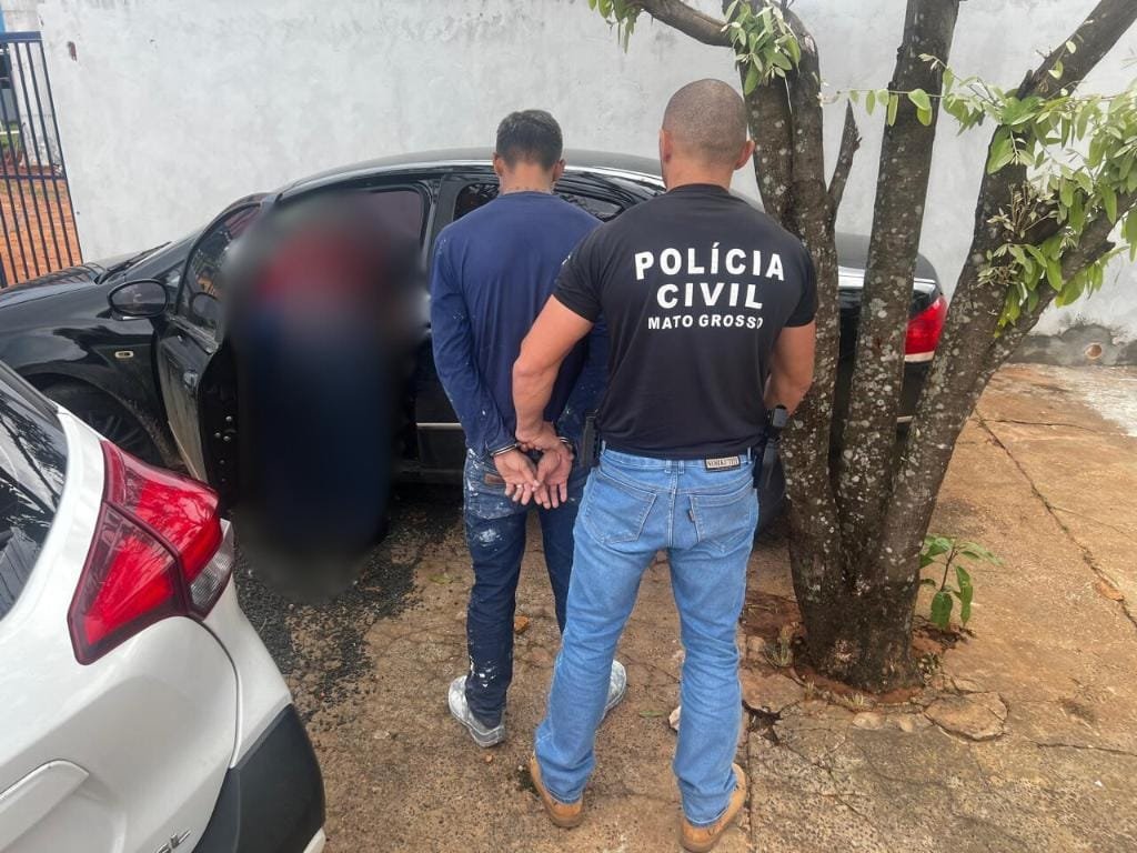 Traficante foragido da Justiça de Mato Grosso do Sul é preso em cidade de Mato Grosso