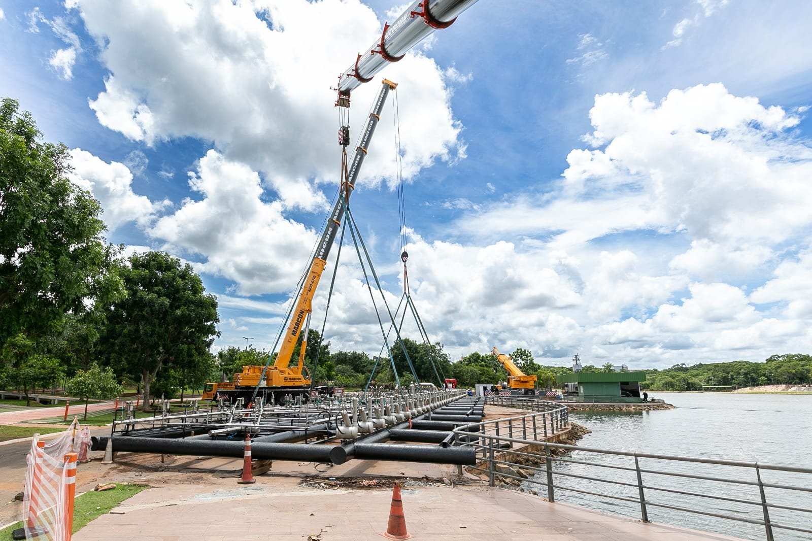 Prefeitura de Cuiabá intensifica manutenção e prepara retomada do Show das Águas