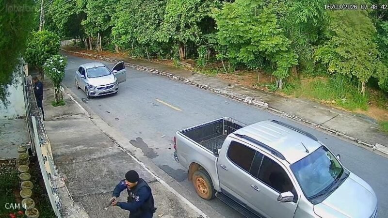 Polícia Militar frustra tentativa de roubo com reféns e prende dupla em Cuiabá; veja vídeos