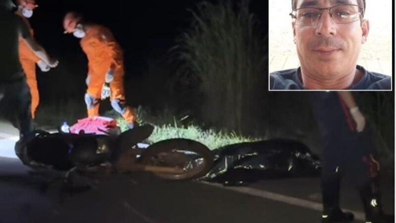 Motociclista morre ao tentar ultrapassagem e bater em caminhão na MT-170