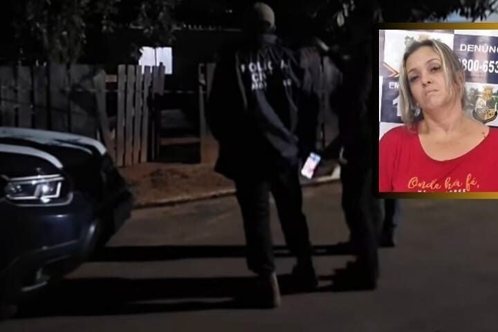 Mulher de 43 anos é morta a tiros dentro de casa e suspeito foge de motocicleta