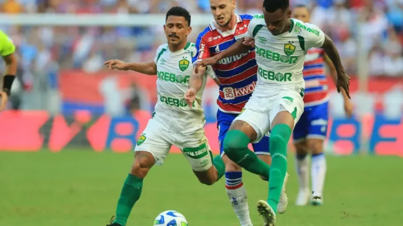 Fortaleza e Cuiabá se enfrentam nesta terça-feira em busca da 1ª vitória no Brasileirão da Série B