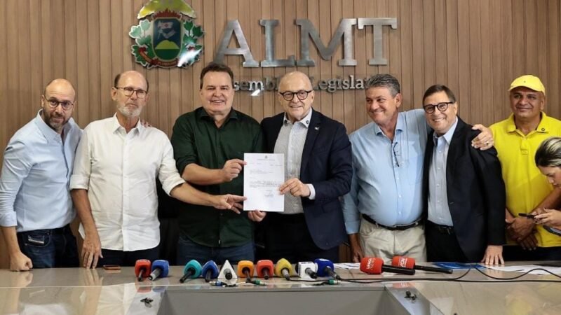 PL para diminuir custo do diesel e congelar Fethab é entregue à AL; impacto é R$ 350 milhões