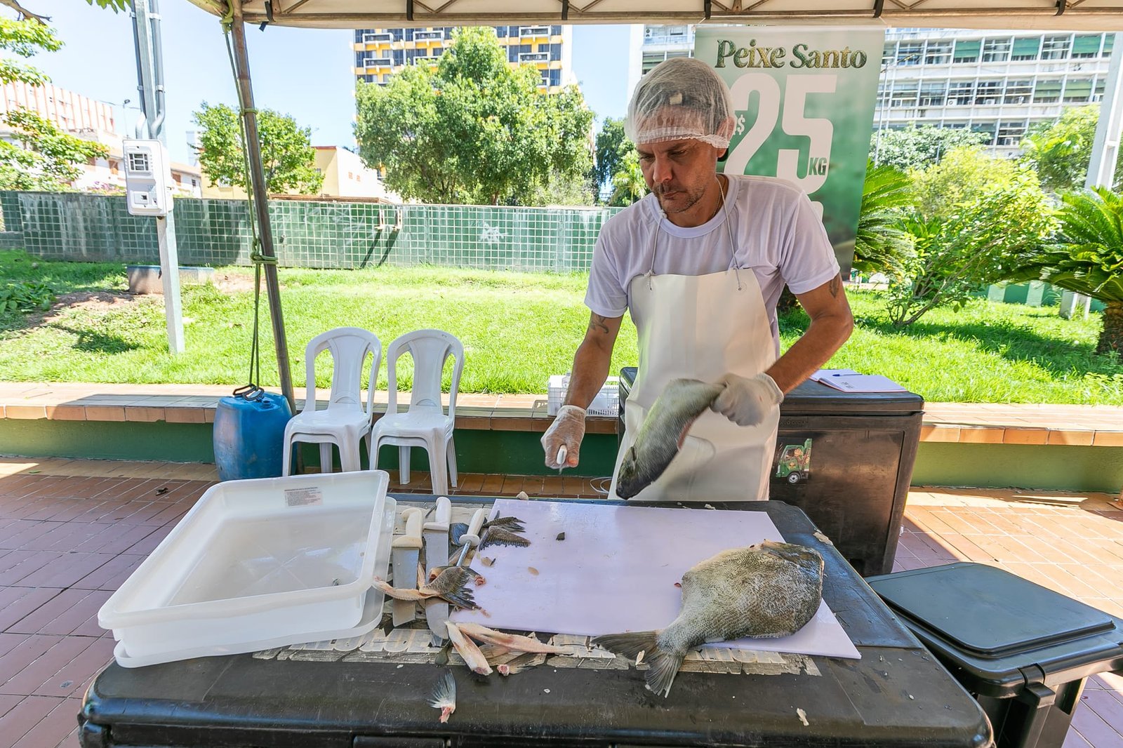 Peixe Santo a R$ 25 atrai consumidores e segue até sexta-feira em Cuiabá