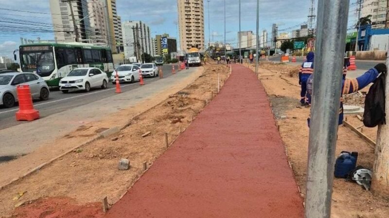 Obras do BRT continuam sem previsão de interdições totais na próxima semana em Cuiabá