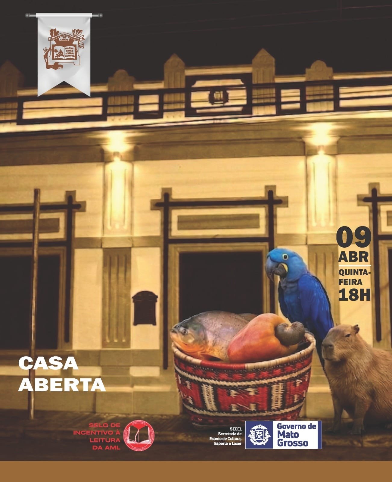 AML celebra o aniversário de 307 anos de Cuiabá em evento nesta quinta-feira