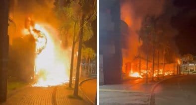 Incêndio de grandes proporções consome e destroi restaurante Ditado Popular durante a madrugada