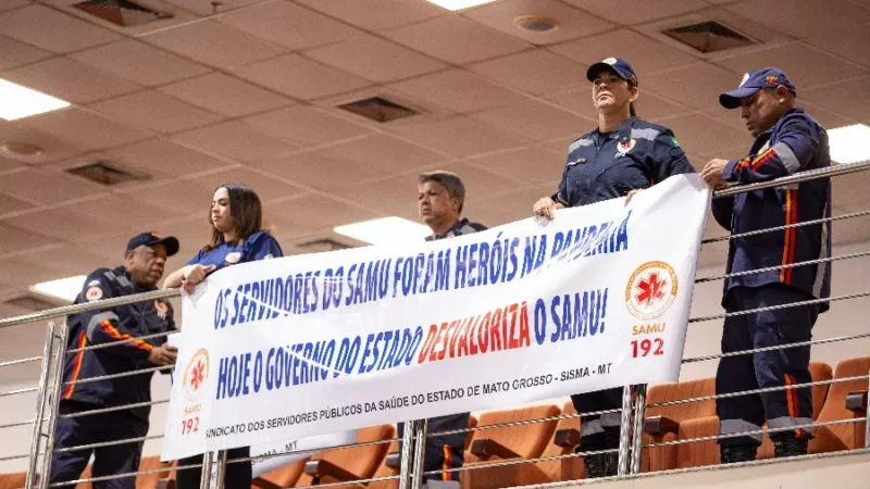 Deputados terão reunião com Governo na próxima semana para discutir crise no SAMU em MT