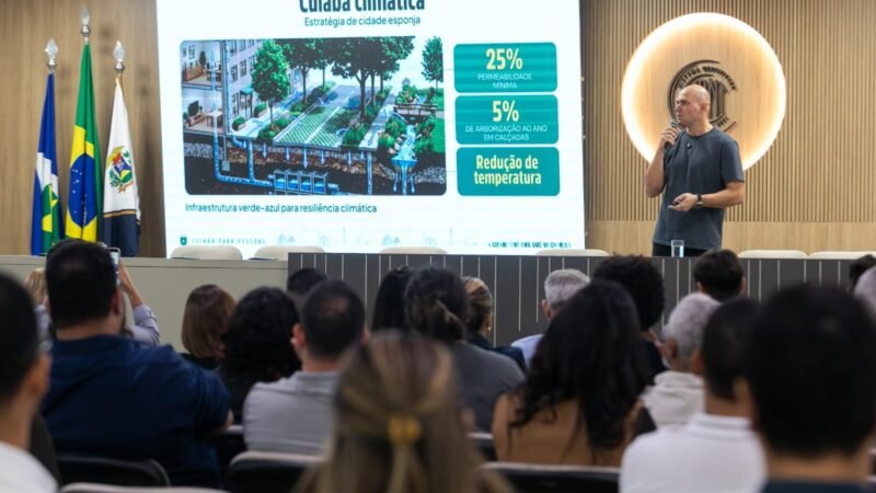 Prefeito apresenta Plano Diretor ao TCE e amplia debate sobre crescimento de Cuiabá