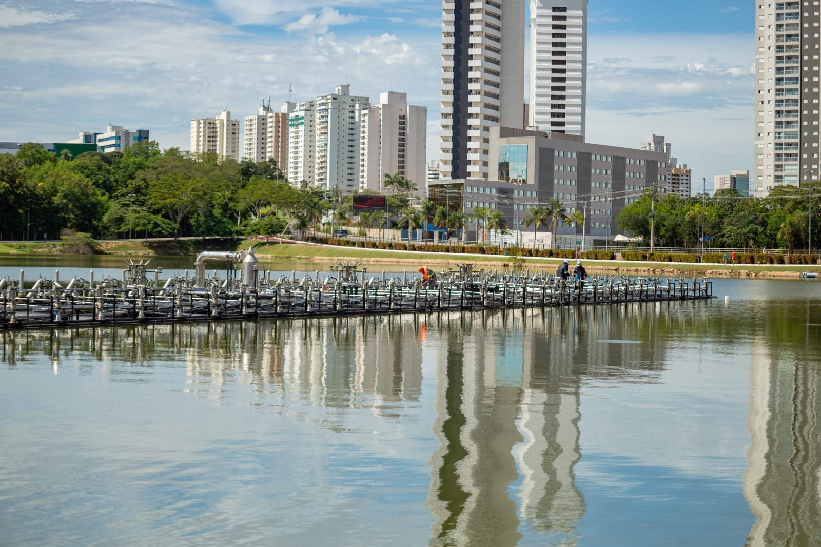 Parque das Águas terá estacionamento gratuito  durante aniversário de Cuiabá