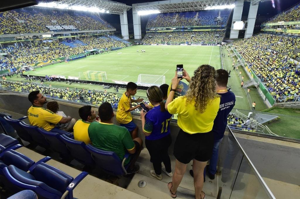 Confira os sorteados para Camarote dos Autistas no jogo entre o Brasil e a Coreia do Sul