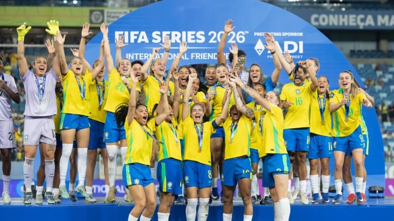 Brasil bate Canadá por 1 a 0 e conquista FIFA Séries em disputa histórica em Cuiabá