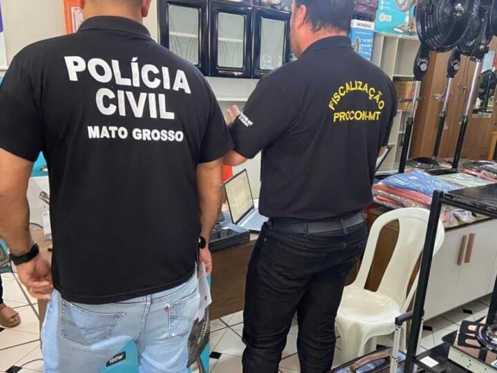 Operação mira loja de móveis  por golpes contra aposentados e pensionistas em MT