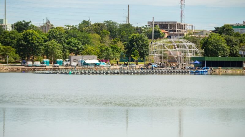 Parque das Águas recebe megaestrutura e programação histórica para celebrar a capital