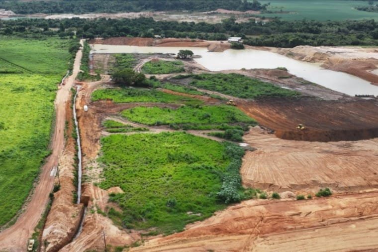 Área equivalente a três campos de futebol na Amazônia em MT é devastada por garimpo ilegal