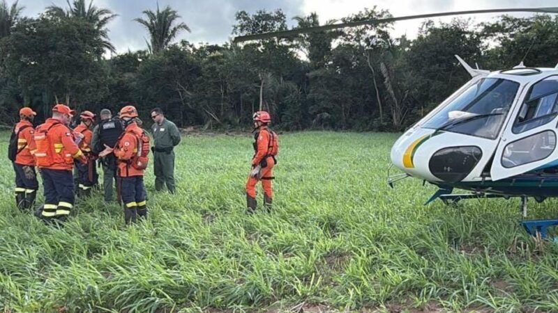 Corpo de Bombeiros localiza idoso que havia desaparecido em área rural de Santo Antônio de Leverger