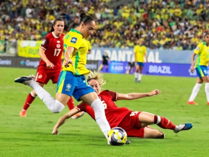 Arena Pantanal recebe 12.956 torcedores em vitória do Brasil sobre Canadá na Arena Pantanal