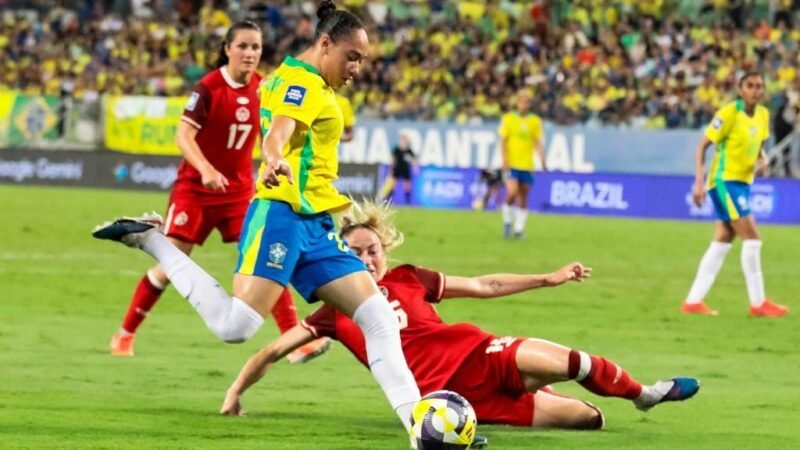 Arena Pantanal recebe 12.956 torcedores em vitória do Brasil sobre Canadá na Arena Pantanal