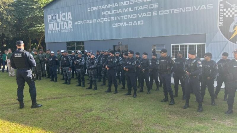 PM deflagra operação integrada contra rachas com motociclistas em Cuiabá e VG