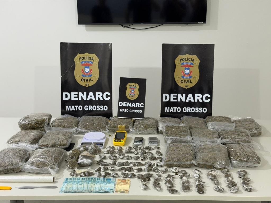 PC confisca 152 kg de drogas e derruba ponto de distribuição ligado a facção criminosa