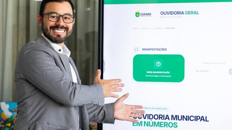 Cuiabá lança novo Portal da Ouvidoria e reforça transparência no atendimento ao cidadão