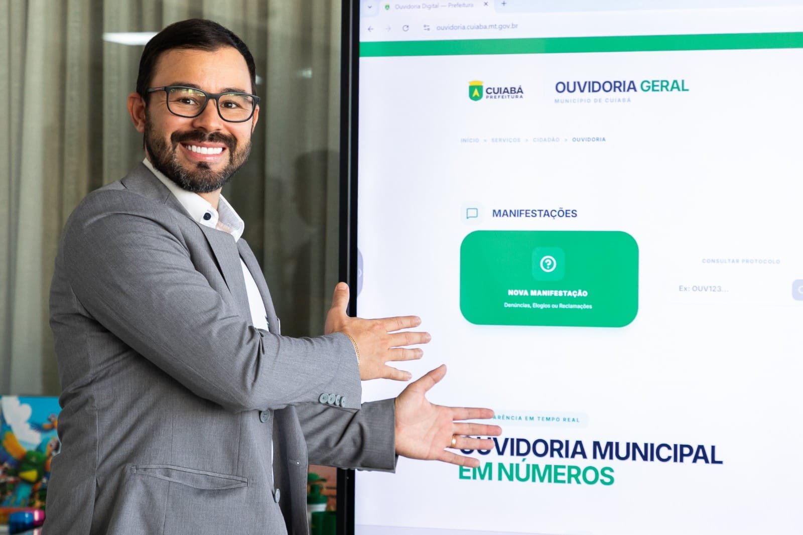 Cuiabá lança novo Portal da Ouvidoria e reforça transparência no atendimento ao cidadão