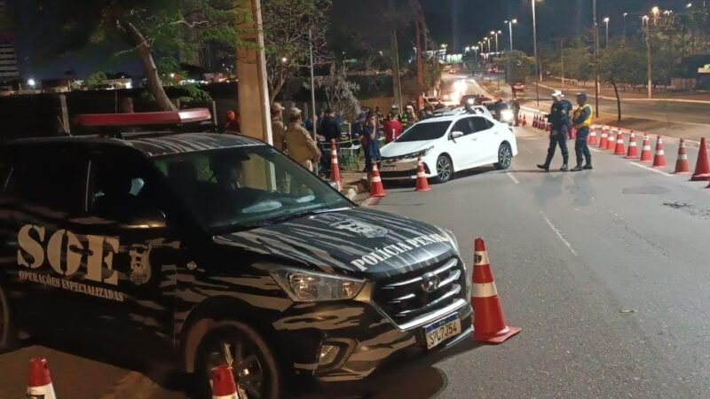 Operação fiscaliza 930 veículos e prende 93 condutores por embriaguez ao volante em MT