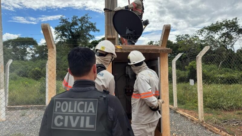 Três pessoas são detidas em flagrante pelo crime de furto de energia em Mato Grosso