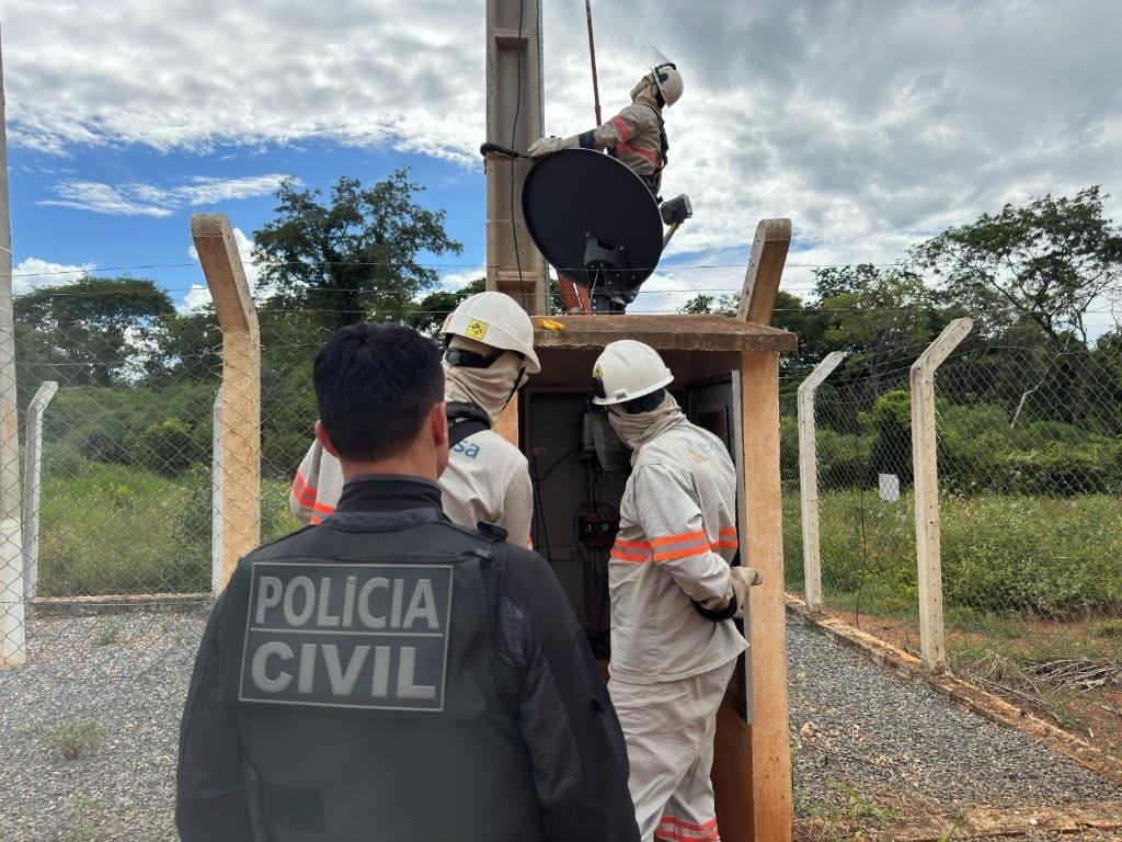 Três pessoas são detidas em flagrante pelo crime de furto de energia em Mato Grosso