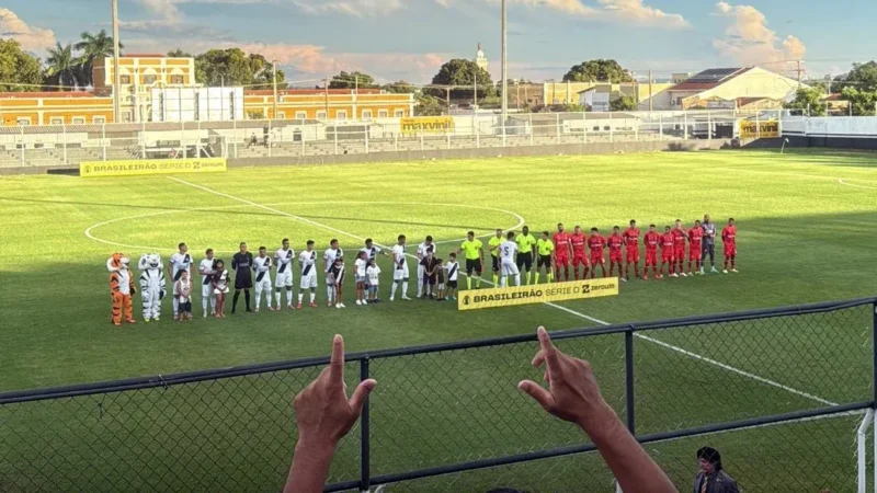Mixto e União empatam em partida movimentada no estádio Presidente Eurico Gaspar Dutra