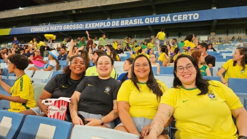 Após goleada, população já aguarda próxima partida da Seleção Brasileira na Arena