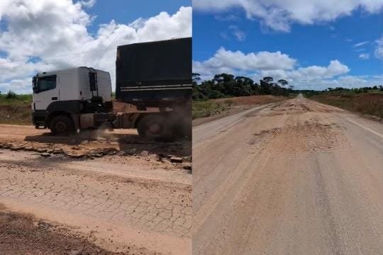 Empreiteiras viram alvo do Tribunal de Contas por ‘asfalto casca de ovo’ em rodovia de MT