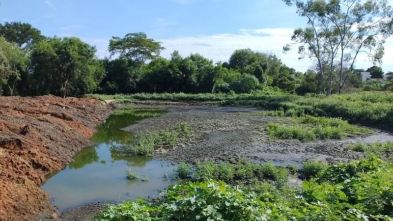 Sema flagra saneamento clandestino despejado em córrego e embarga área