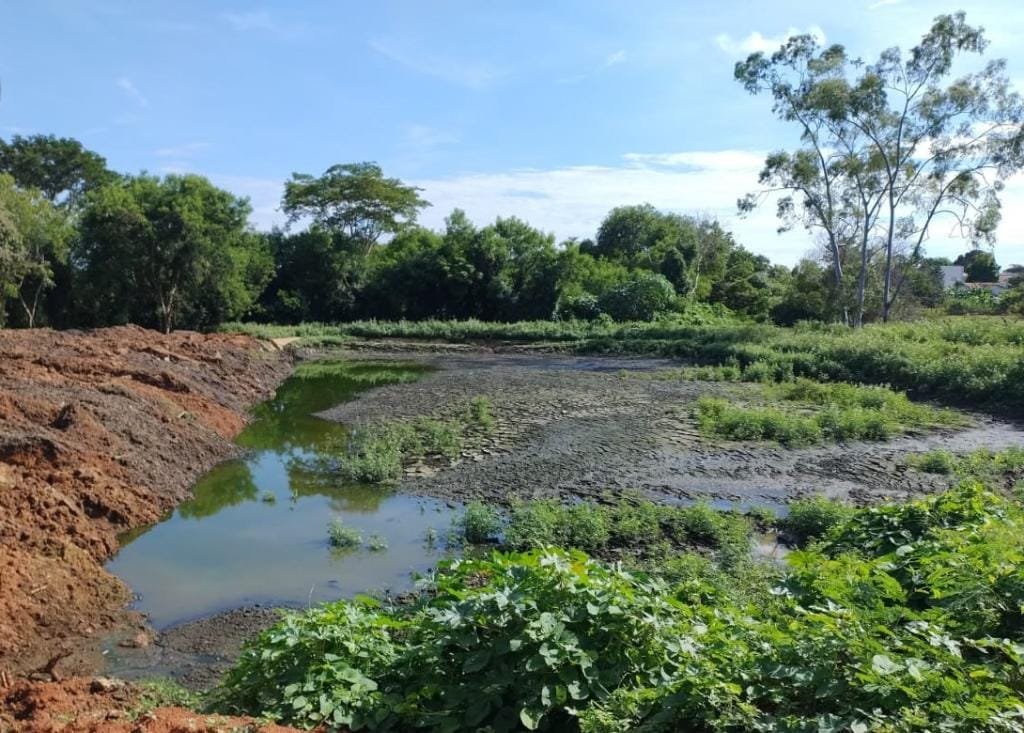 Sema flagra saneamento clandestino despejado em córrego e embarga área