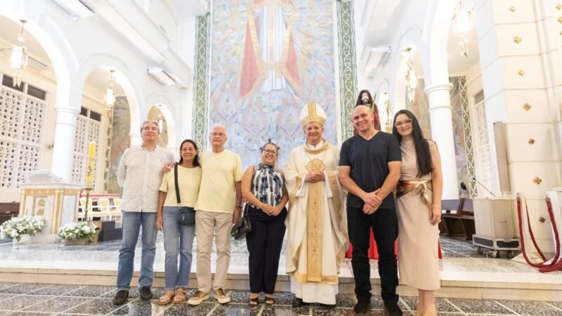 Prefeito acompanha celebração religiosa dentro da programação dos 307 anos de Cuiabá