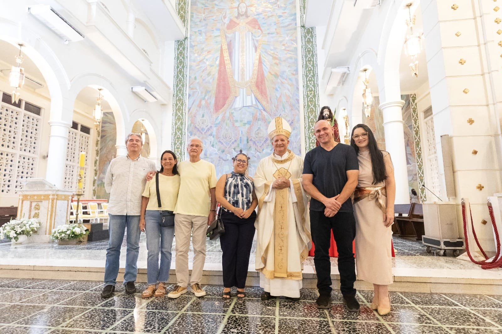 Prefeito acompanha celebração religiosa dentro da programação dos 307 anos de Cuiabá