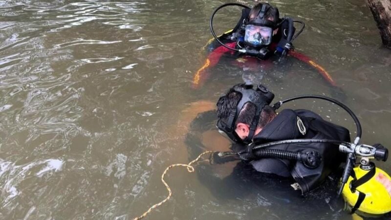 Corpo de Bombeiros localiza corpo de vítima de afogamento em lago; Polícia Civil investiga