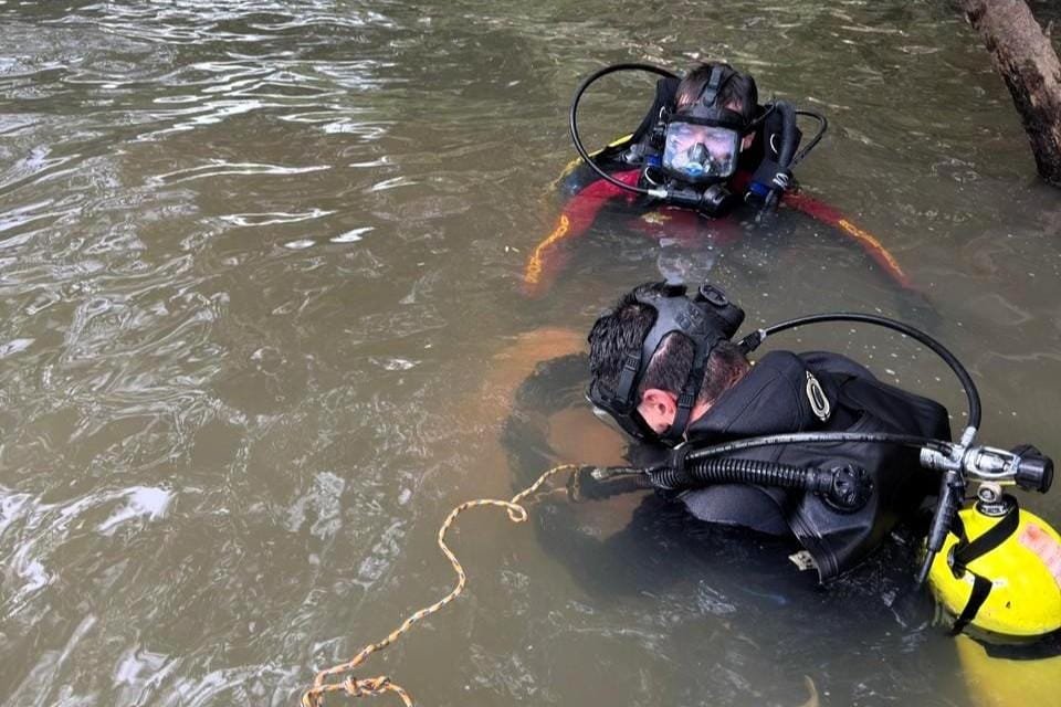 Corpo de Bombeiros localiza corpo de vítima de afogamento em lago; Polícia Civil investiga