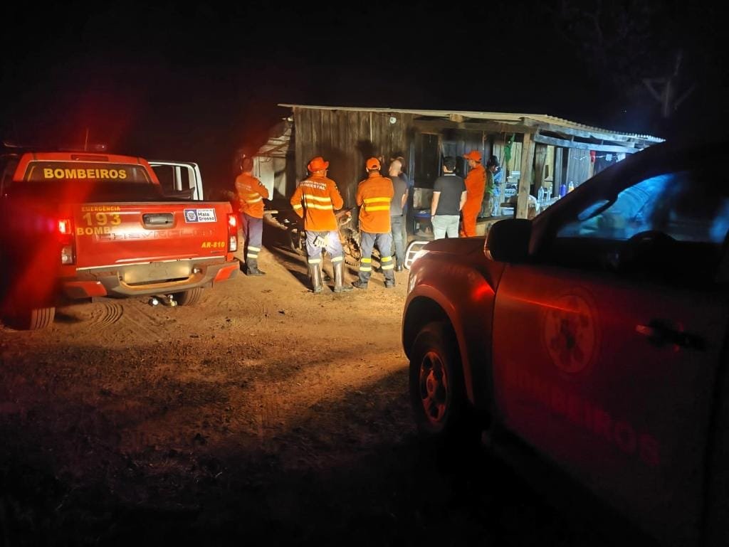 Bombeiros localizam corpo de homem desaparecido em área de mata em Mato Grosso